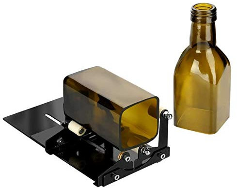 Glasflaschenschneider Flaschenschneidemaschine, Weinflaschen und Bierflaschenschneider für quadratische und runde Flaschen