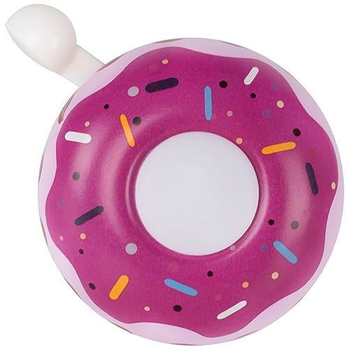 AVASTA Rosa Fahrradklingel - Kinderfahrradzubehör - Klassische Fahrradklingel - Lauter Ton - Fahrradzubehör für Kinder