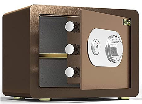 SS Feuerfest und diebstahlsicher S,Lagerschrank,mechanisches Code-Schlüsselschloss,klein 25 cm/30 cm/45 cm für Zuhause,Hotel,Büro