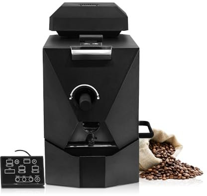 Electric Coffee Bean Roaster Commercial Roaster - with 3 Baking Curve - Coffee Bean Roasting Machine with Smoke Filter- included a tool stand
