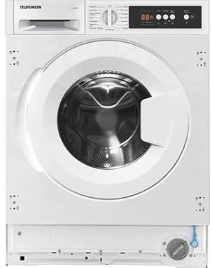 TELEFUNKEN Lave linge encastrable TLL148BI, 8 kg, 15 programmes, 1400 tr/mn