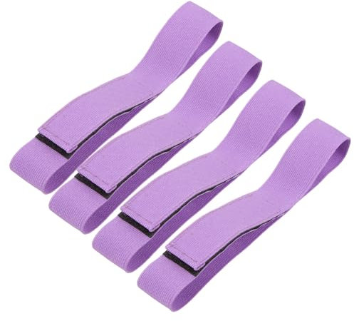 BESPORTBLE 4stücke Teiliges Elastisches Fixierband Für Perücken Verstellbare Flexible Netzbänder Komfortable Rutschfeste Haarband Sicheren Befestigen Von Perückenkanten Waschbare Kopfbedeckun