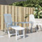 LVHUIDEH Klappliege, Sonnenliege, Outdoor Gartenmöbel, Wetterfest, Liegestuhl, Gartenliege für Patio/Strand/Terrasse/Pool, Tragkraft 100 kg, 60 x 114 x 110 cm, Kunststoff