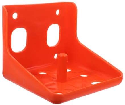UKCOCO Robuster Tiersalzlecksteinhalter aus Pe für Rinder und Schafe mit Praktischem Transport und Stabilem Design für Einsatz Bauernhöfen und Weiden