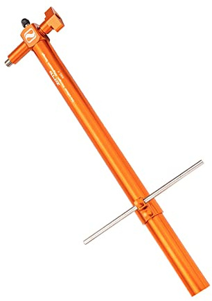 predolo Calibrador de Alineación de Patilla de Cambio de Bicicleta, Herramientas para Bicicletas, Naranja