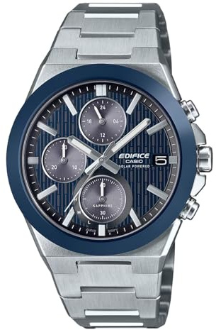 Casio Edifice Herren-Chronograph, solarbetrieben, 40 mm