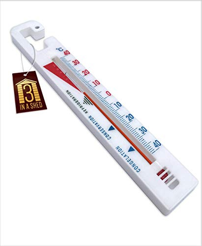 FRIDGE & FREEZER THERMOMETER FOR FOOD HYGIENE, FRESH AND SAFETY