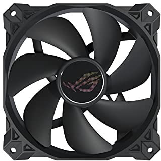 ASUS ROG STRIX XF 120 Ventilateur PWM silencieux à quatre broches pour boitiers PC, radiateurs ou refroidisseurs CPU (120mm)