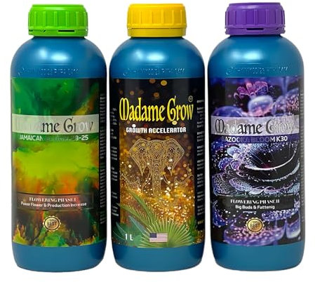 MADAME GROW - Engrais Organique - Engrais Floraison - KIT POWER (1 L)