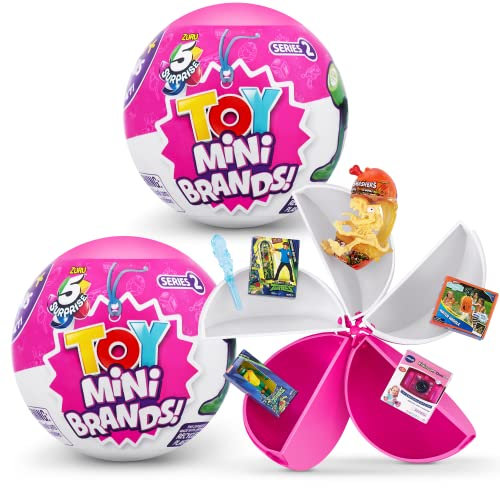 5 Surprise Toy Mini Brands Series 2 Wave 2 Überraschungskapsel (2er-Pack)