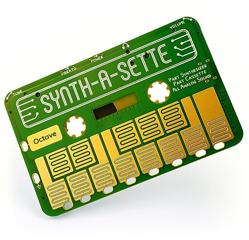 MicroKits Synth-a-Sette: Erstellen Sie Ihre eigene Bananen-Tastatur mit diesem analogen Synthesizer in Kassettengröße SN1-KIT