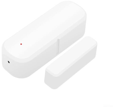 Zoegneer WiFi Smart Tür Sensor Keine Batterie Handy APP Benachrichtigung Push ABS Weiß Für Sicherheit zu Hause (Wifi)