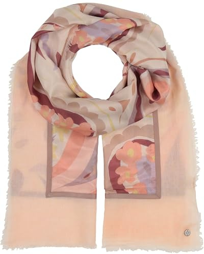 FRAAS Patchwork-Stola mit Paisley-Print - 70 x 180 cm - Schal in Seide auf Baumwolle