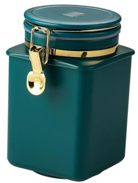 SHOWERORO Multi-functional Storage Jar for Coffee Beans Bean Jar Airtight Lid Long Food Preservation Smooth Surface