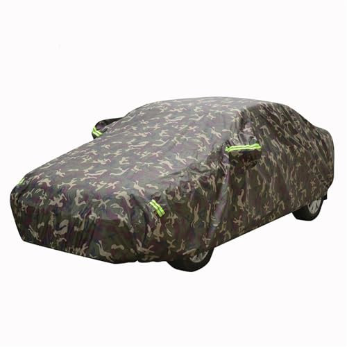 WwwBaoF8 Autoabdeckung für VW T25/T3/T4/T5/T6/T7,Wasserdicht Atmungsaktiv Staubdicht Regen Kratzer Outdoor Vollgarage Autoplane,E-Camouflage