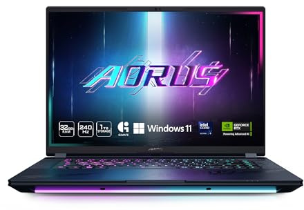 GIGABYTE AORUS Master 16 - Intel Core Ultra 9 275HX 32GB DDR5 16 Laptop