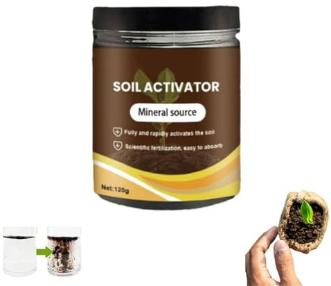 Soil Pro Activator, Professional Bone Meal Fertilizer, Soil Activated Treasure,Dirt Health Booster, Organic Soil Activator & Plant Fertilizer,Liquid 𝐅𝐞𝐫𝐭𝐢𝐥𝐢𝐳𝐞𝐫 for Plants (1Pcs)