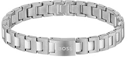 BOSS smycken herr CANDOR JEWELRY Collection länk armband i rostfritt stål - 1580751