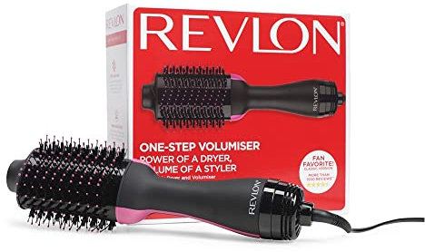 Revlon One-Step Hair Dryer and volumiser for mid to Long Hair (One-Step, 2-in-1 Styling Tool, Ionic and Ceramic Technology, Unique Oval Design) RVDR5222