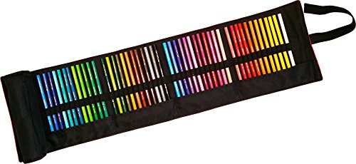Faber-Castell 120148 - Buntstifte Set Castle, 48-teilig, hexagonal, bruchsicher, für Kinder und Erwachsene (Stifterolle + Kartonetui, bunt, 1 stück (1er Pack))