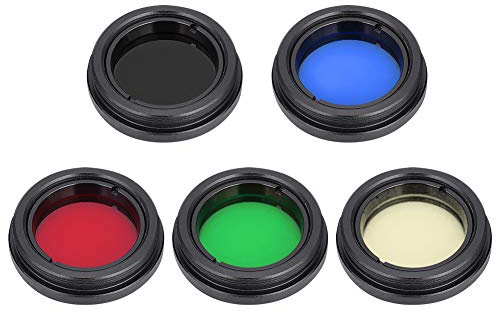Biking Eyepiece Lens Filter - 1.25 Inches Telescope Moon Filter,Eyepiece Lens Color Filter Replacement For Moon Nebula Planet