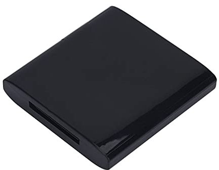 Receptor Bluetooth, Receptor de audio Bluetooth, Adaptador de audio inalámbrico, Adaptador de receptor de audio y música Bluetooth Apto para altavoz de base Sounddock habilitado para 30 pines(Negro)