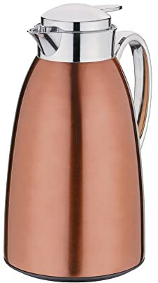 Cilio Venezia Pichet isotherme en acier inoxydable Rouge cuivré 1 l