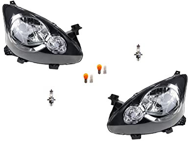 Johns Fari alogeni adatti per Toyota Aygo B10 07/05- Leuch. Set Sinistra Destra