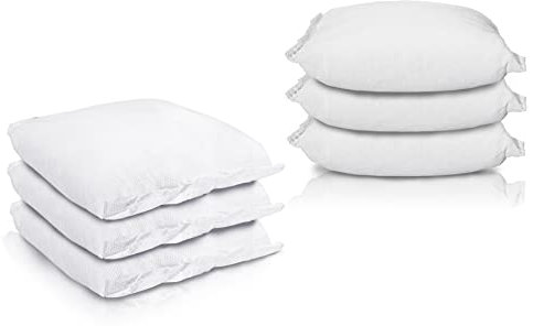 BigDean 6 x 400g Luftentfeuchter Nachfüllpack Feuchtigkeits-Stopper Nachfüll-Beutel Granulat Vliesbeutel XXL Box – Feuchtigkeitskiller Raumentfeuchter ohne Strom – Universell Ersatzbeutel