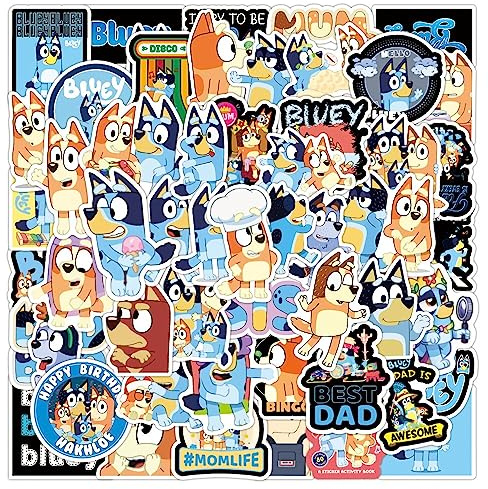 50 Stickers Colorful Aesthetic Vinyl/PVC Waterproof Decals for Water Bottle, Hydroflask, Guitar, Luggage, Phone, Case, Laptop, Skateboard, Gift for Teens