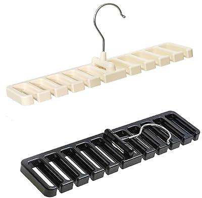 2 Stück Gürtelhalter, Tie Rack, Tie Organizer, Gürtel und Tie Storage Rack, Wardrobe Belt Organizer