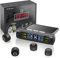 Geloo Solar TPMS Sistema de Monitoreo Control de Presión de Neumáticos con 4 Sensores,5 Modos de Alarma,5 Bar para Caravana Sedán SUV Coche