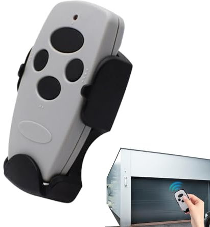 Telecomando porta garage, telecomando apriporta garage | Telecomando senza fili con lunga distanza | Telecomando senza fili stabile con pulsante multifunzione per porta rotola
