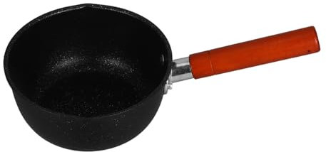 Alipis Japanese Style Snow Pan Cast Saucepan for Heating Milk and Soup for Stove Warmer Use