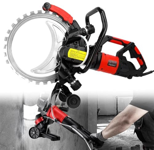 Nicvrea Sega Circolare Elettrica Toroidale per Cemento, Sega Circolare per Cemento, Sega Circolare per Cemento da 3000 Giri/Min