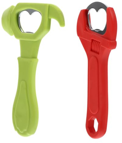 BRIGHTFUFU 2Pcs Hammer Shape Bottle Opener Creative Portable Wine Beer Opener for Parties Unique Design Fun and Adorable Kitchen Accessory for Home Outdoor Use