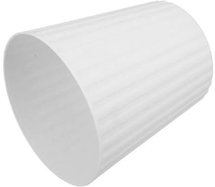 iplusmile Mini Corbeille De Bureau Blanche sans Couvercle Capacité Spacieuse Résistante Et Pratique pour Rangement sur Table Au Bureau Maison