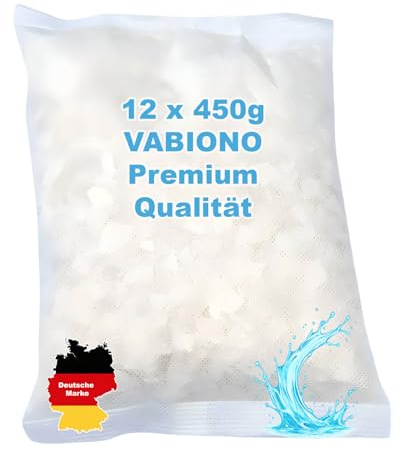 VABIONO Luftentfeuchter Granulat Nachfüller 450g im Vliesbeutel für Raumentfeuchter (12 x 450g)