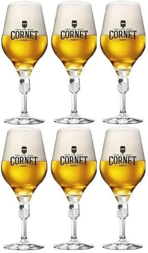 Cornet Lot de 6 verres à bière de 500 ml