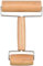 Pinsheng Wooden Rolling Pin, Stainless Steel and Beech Wood, Ideal for Baking Dough, Pizza, Pie, Pastries, Noodles and Cookies