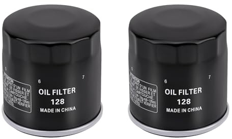 AHL 2 Stück Motorrad Ölfilter Kompatibel mit KAWASAKI: 49065-2057 49065-2062 49065-2071 49065-2078 49065-7010 / TORO:108-3842 KW10586 KW10761 NN10684/ Woods:72859/Exmark 126-5234
