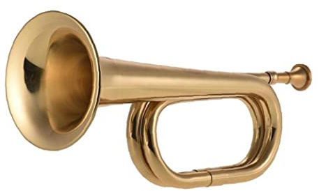 Fopytu B Flat Trompete Bugle Mundstück Für Die Schulband Kavallerie Anfänger Militärorchester
