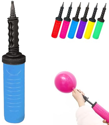 Fenxyo Balloon Pump Hand Manual Inflator, Dual Action Balloon Pump 1 Pack