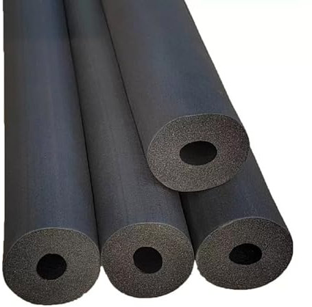 Pipe Insulation Foam Tube 15.0 mm Thick Foam Tubing Pipe Lagging Heat Preservation Pipe Covers for Outside Water Pipeline ID 6.0 mm, 13.0 mm, 20.0 mm, 25.0 mm, 43.0 mm(6.0 mm)