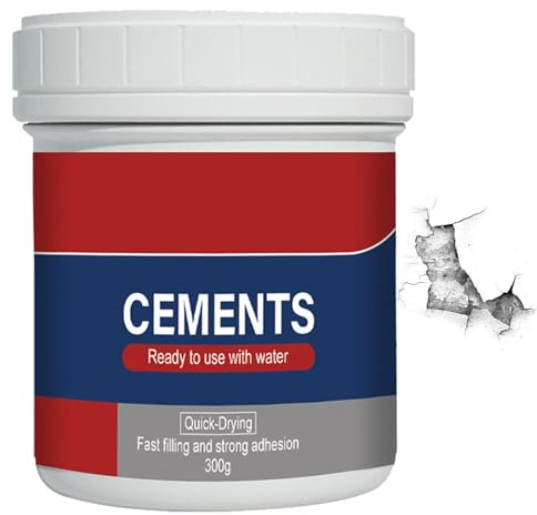 Cement Patch Concrete Repair - Cement Filler, Filler Floor Repair Cement Anti-Cracking | Driveway Patch Kit, Floor Repair Cement, Waterproof, Weather-Resistant, Cement Filler Sealant