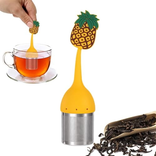 Tesil/Teinfuser för tebryggning Söt Fruktformad Koppsteeper Och