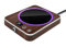VIBEELEAF Mug Warmer Coffee Warmer - Cup Warmer for Desk with 3 Temperature Settings, Smart Tea Warmer Portable Beverage Warmer Drink Warmer for All Cups and Mugs (walnut)
