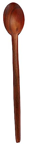 GRIRIW Holzlöffel Suppenlöffel Holz Küche Kochschaufel Holzgeschirr Hochwertigem Material Robust Und Langlebig Für Langzeitgebrauch