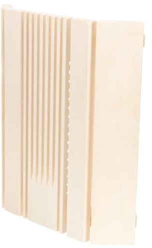 HOMSFOU Pantalla De Madera Vintage Para Sauna De Seguridad Accesorio Para Lámpara