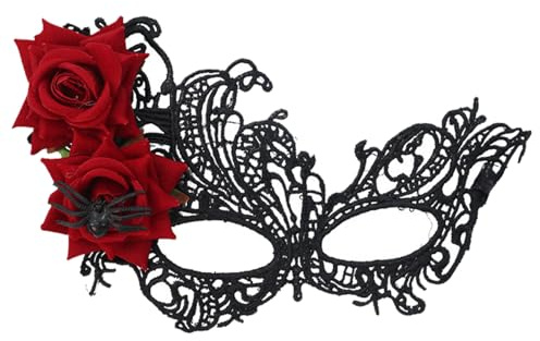 YUEcthynous Masque vénitien pour femme,2 Pièces Masque Vénitien Couple Femme Homme Bal Masqué pour Les Yeux pour Halloween Mascarade Carnaval